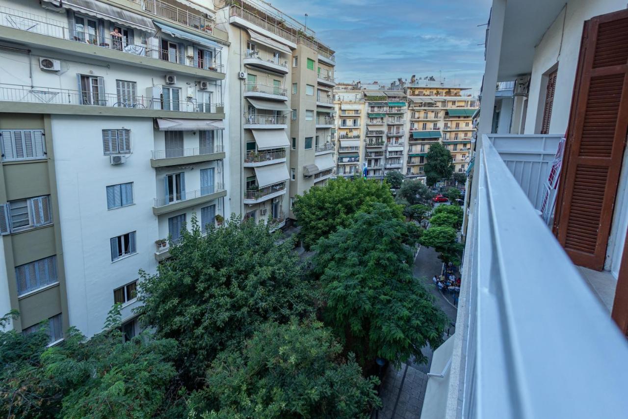 Luxury Downtown Apartment E1 Thessaloniki Exterior foto